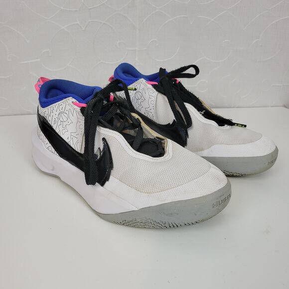Nike Team Hustle D 10 SE x Space Jam Mens Shoes Size 7 White Sneakers DH8053-100 - Picture 3 of 15